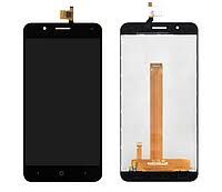 Дисплей (LCD) Ulefone Tiger с сенсором черный Оригинал