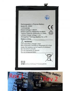 Аккумулятор (батарея) Infinix Smart 9 X6532 BL-49NX 5000mAh Оригинал