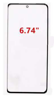 Стекло сенсорного экрана OnePlus 11R CPH2487. OnePlus Ace 2 PHK110 черное Оригинал