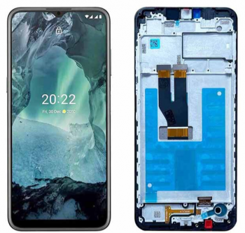 Дисплей Nokia G11 TA-1401. Nokia G21 TA-1418 с сенсором (тачскрином) черный с рамкой Оригинал