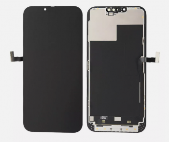 Дисплей Apple iPhone 13 Pro Max A2484, A2641, A2644, A2645, A2643 с сенсором (тачскрином) черный TFT