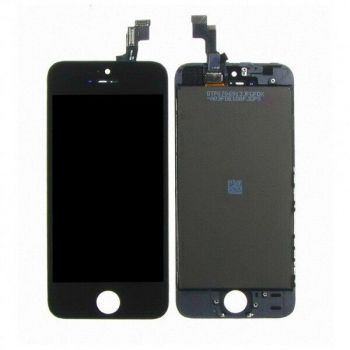 Дисплей (LCD) iPhone 5S, SE с сенсором чёрный (переклейка) Оригинал