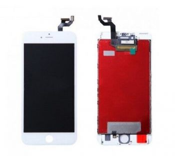 Дисплей (LCD) iPhone 6S Plus с сенсором белый (переклейка) Оригинал