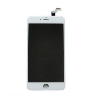 Дисплей (LCD) iPhone 6 Plus с сенсором белый (переклейка) Оригинал