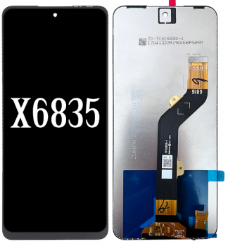 Дисплей Infinix Hot 30 Play NFC X6835, X6835B с сенсором (тачскрином) черный Оригинал