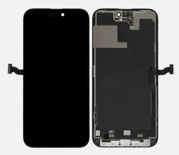Дисплей Apple iPhone 14 Pro Max A2894, A2651, A2893 с сенсором (тачскрином) черный TFT
