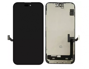Дисплей Apple iPhone 15 Plus A3094, A2847, A3093, A3096 с сенсором (тачскрином) черный Оригинал