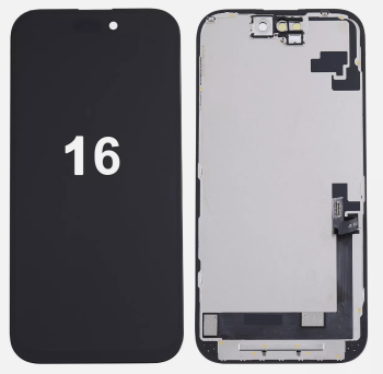 Дисплей Apple iPhone 16 A3287, A3081, A3286, A3288 с сенсором (тачскрином) черный TFT