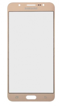 Стекло сенсорного экрана Samsung J710F Galaxy J7 (2016) золотое Оригинал