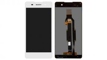 Дисплей (LCD) Sony F3311 Xperia E5 с сенсором белый Оригинал