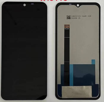 Дисплей Hotwav W10, W10 Pro с сенсором (тачскрином) черный Оригинал