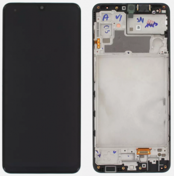 Дисплей Samsung A165 (SM-A165F, SM-A165F/DS) Galaxy A16 4G с сенсором (тачскрином) черный с рамкой Оригинал