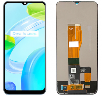 Дисплей Realme C33 RMX3624, RMX3627, Realme C30 RMX3581, Realme C30s с сенсором (тачскрином) черный Оригинал
