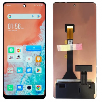 Дисплей Infinix Note 30 Pro X678B. Infinix Note 30 VIP X6710 с сенсором (тачскрином) черный OLED