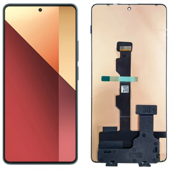Дисплей Xiaomi Redmi Note 13 Pro 4G 23117RA68G с сенсором (тачскрином) черный OLED