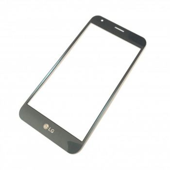 Стекло сенсорного экрана LG K580, K580DS, F690L, F690S X Cam серебристый Оригинал