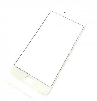 Стекло сенсорного экрана Meizu MX6 M685 белое Оригинал