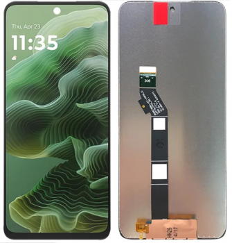 Дисплей Motorola XT2433, XT2433-5 Moto G35 с сенсором (тачскрином) черный Оригинал