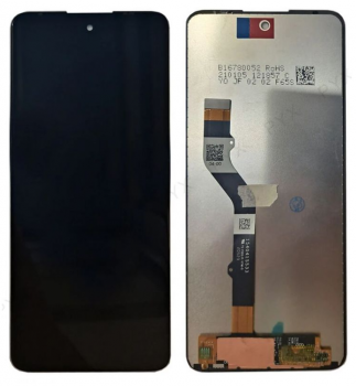 Дисплей Motorola XT2171, XT2171-1, XT2171-2 Moto G51 5G с сенсором (тачскрином) черный Оригинал