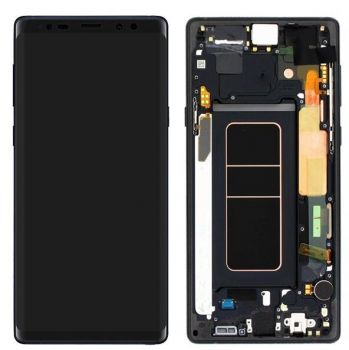 Дисплей Samsung N960 (SM-N960F, SM-N960F/DS) Galaxy Note 9 с сенсором (тачскрином) черный с рамкой Оригинал