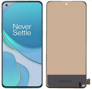 Дисплей OnePlus 8T KB2003, KB2001, KB2000 с сенсором (тачскрином) черный TFT