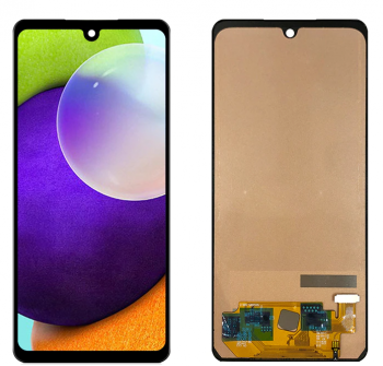 Дисплей Samsung A525, A526 (SM-A525F, SM-A526B, SM-A525F/DS, SM-A526B/DS) Galaxy A52 с сенсором (тачскрином) черный Оригинал