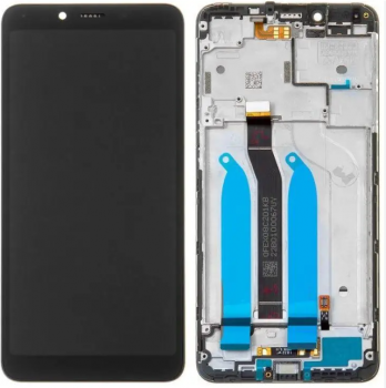 Дисплей (LCD) Xiaomi Redmi 6, Redmi 6A с сенсором черный + рамка