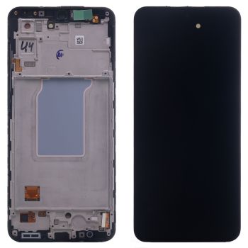 Дисплей Samsung A276 (SM-A276B, SM-A276B/DS) Galaxy A27 с сенсором (тачскрином) черный с рамкой Оригинал