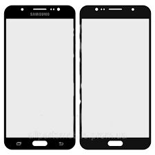 Стекло сенсорного экрана Samsung J710F Galaxy J7 (2016) черное + OCA пленка Оригинал