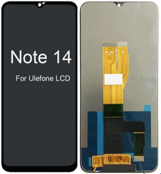 Дисплей Ulefone Note 14 с сенсором (тачскрином) черный Оригинал