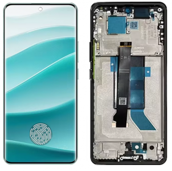 Дисплей Xiaomi Redmi Note 14 Pro 5G 24090RA29G, Poco X7 24095PCADG с сенсором (тачскрином) черный с рамкой OLED
